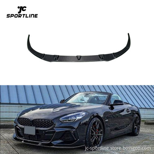 Z4 G29 Carbon Fiber Front Lip Spoiler for BMW Z4 2019-2024